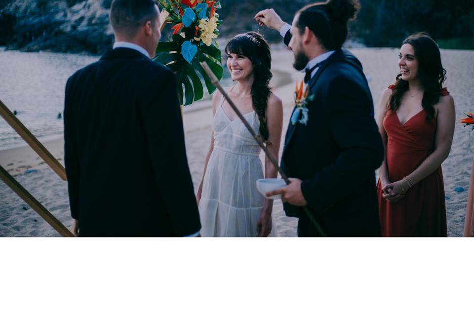 Boda en playa