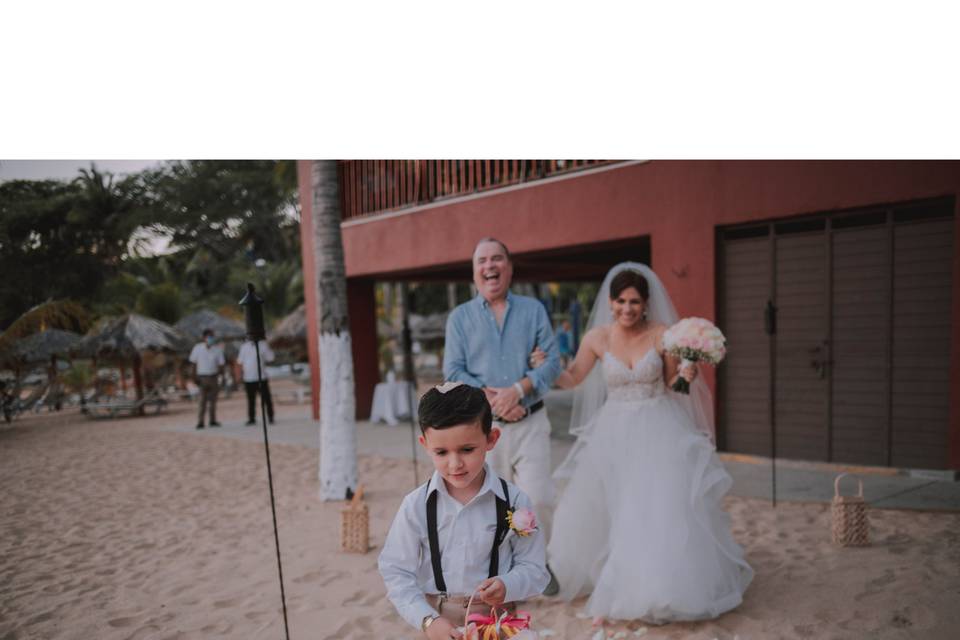 Boda en playa