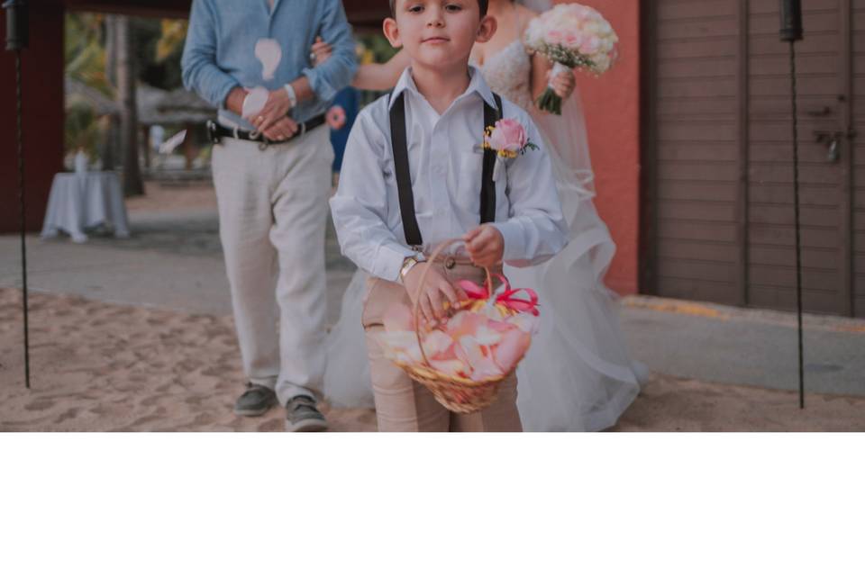 Boda en playa