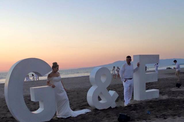 Letras gigantes