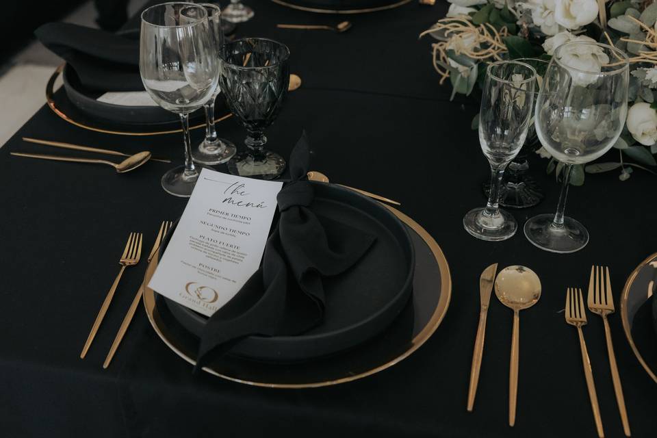 Presentación de mesa