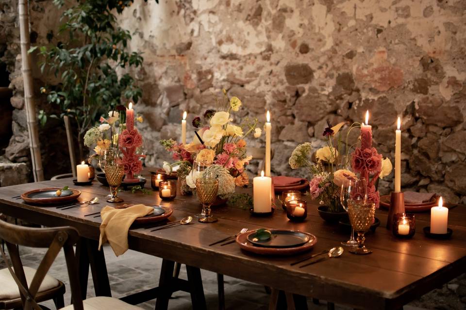 Estilo bohemio y romántico