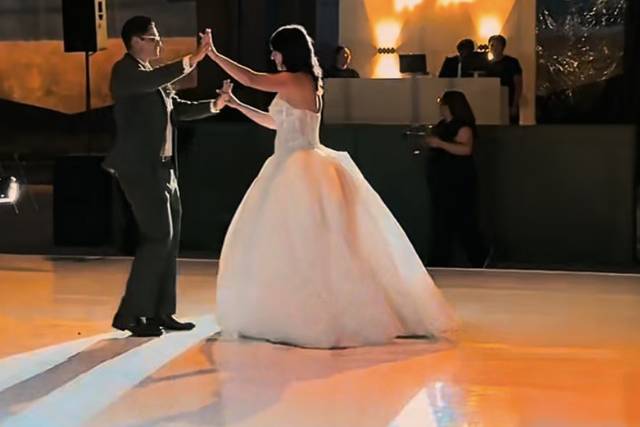 First Look at dance floor