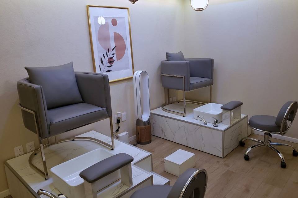 Zona sillones reflexología