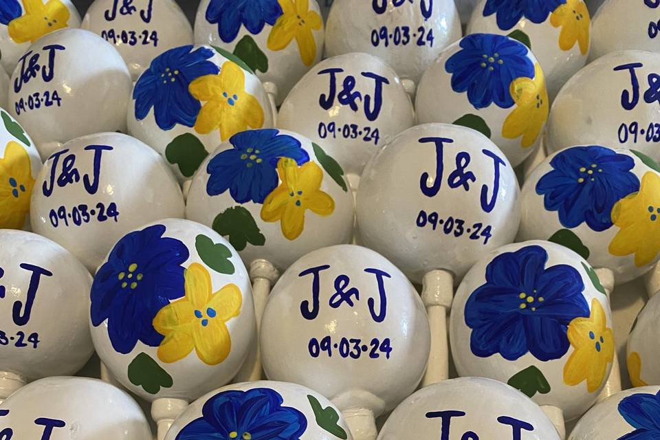 Maracas personalizadas