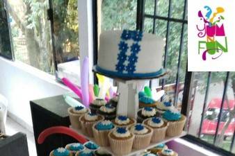 Torre de cupcakes