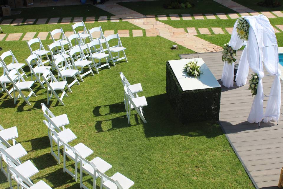 Altar boda civil