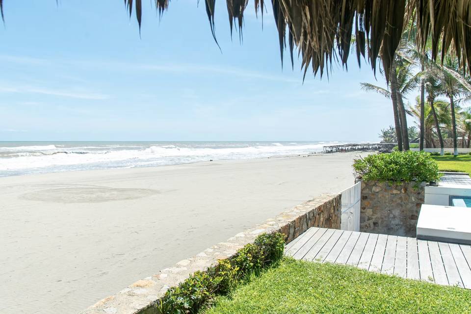 Área de la playa
