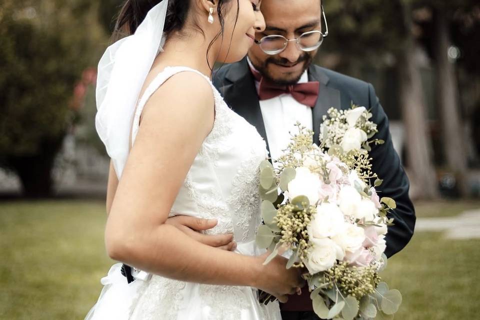 Ramo de novia y Bouttoniere