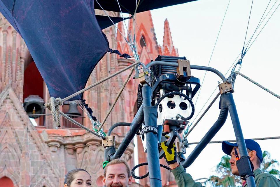 Globo en San Miguel de Allende