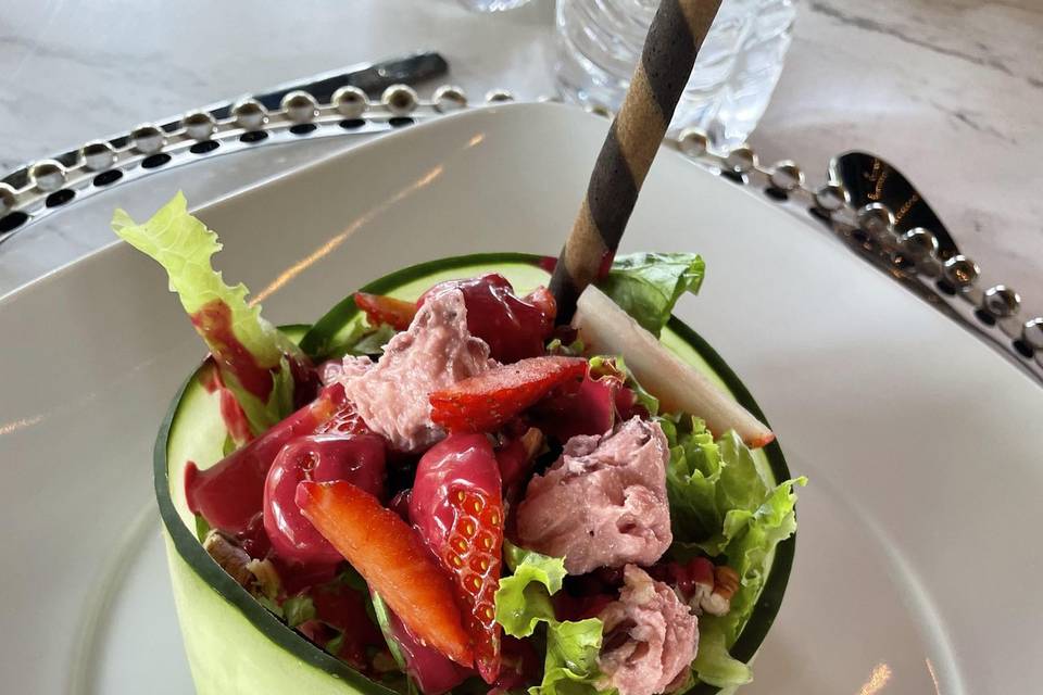 Ensalada frutos rojos