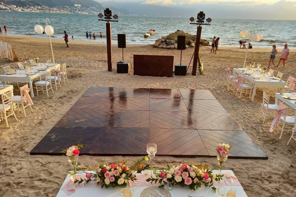 Boda en playa