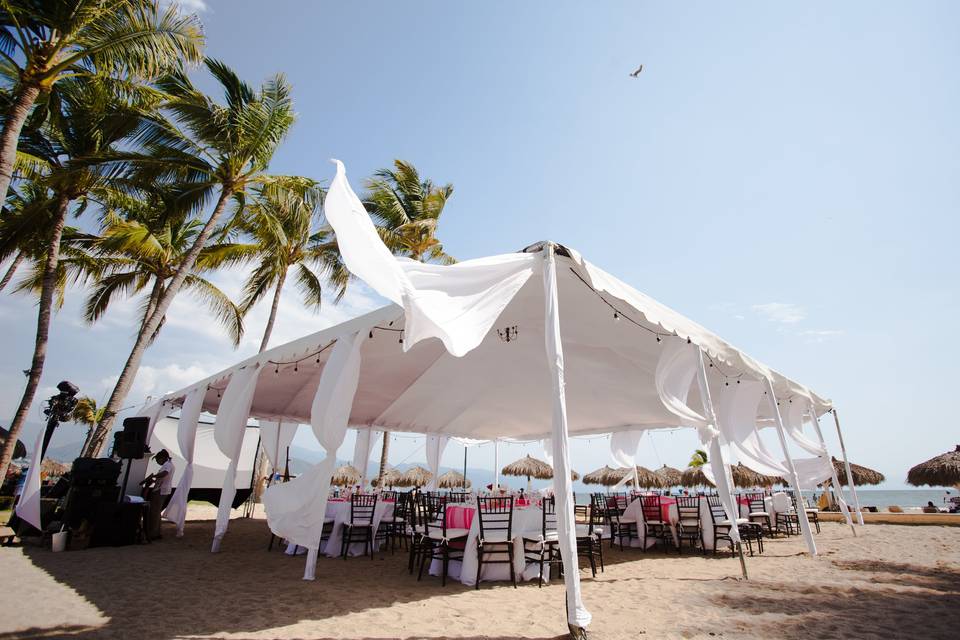 Toldo en solarium