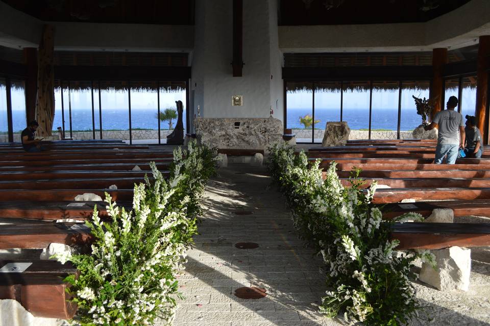 Matsuoto Iglesia de Xcaret