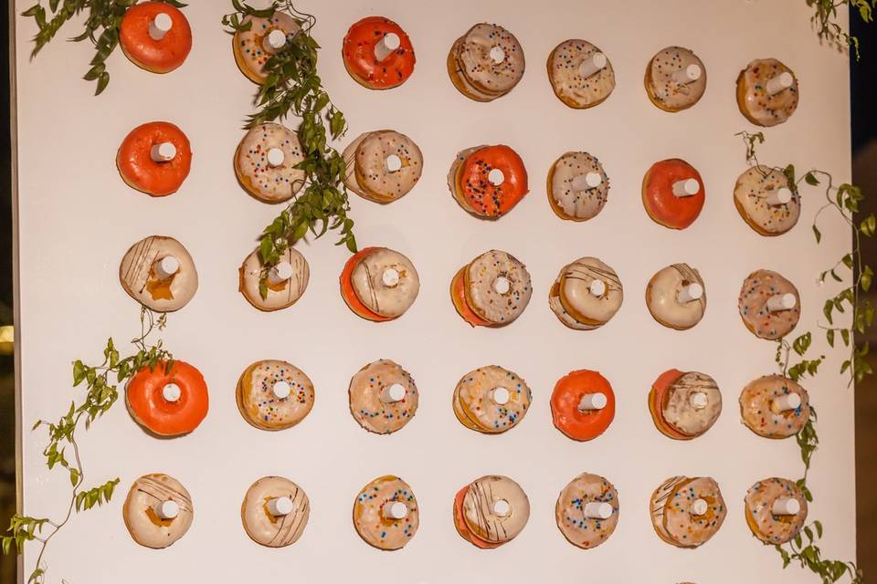 Donuts wall