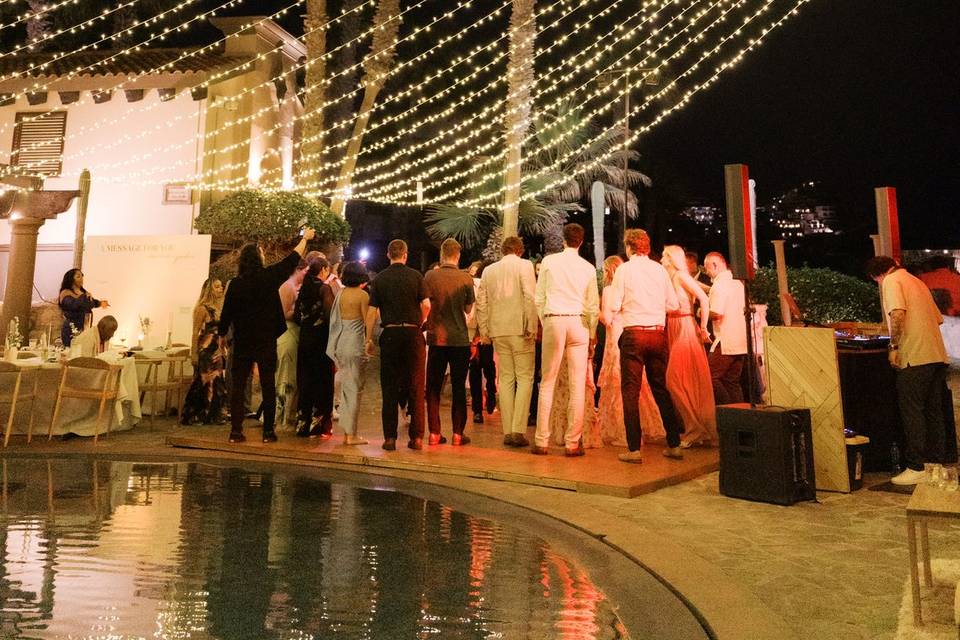 Reception under the stars