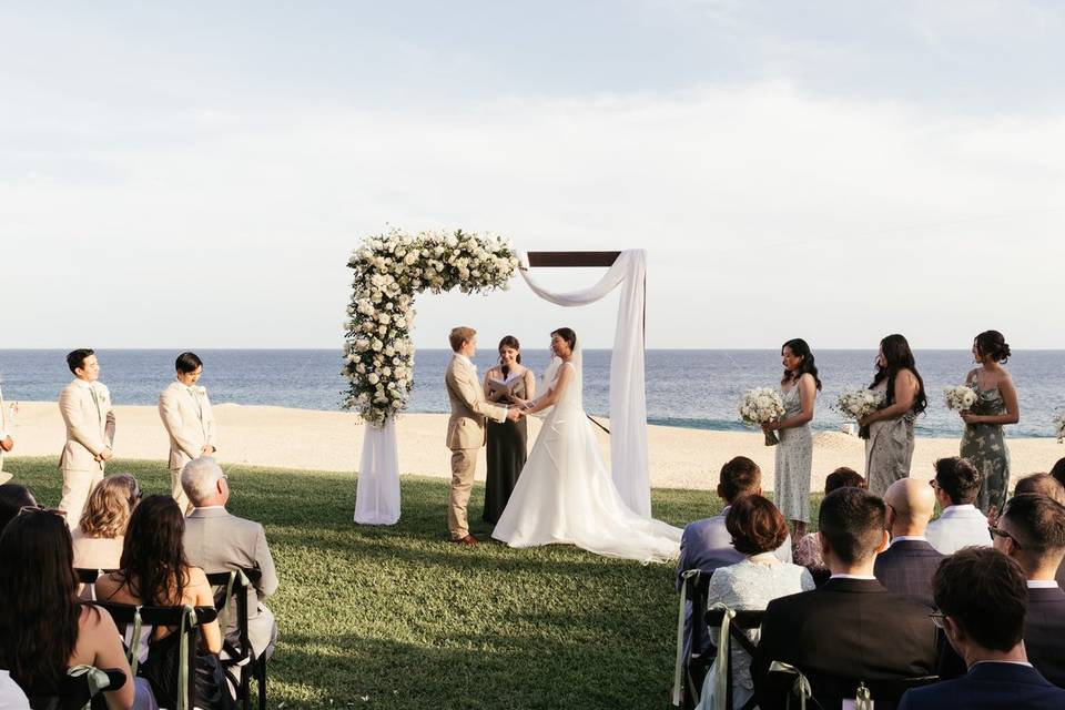 Ceremonia en playa