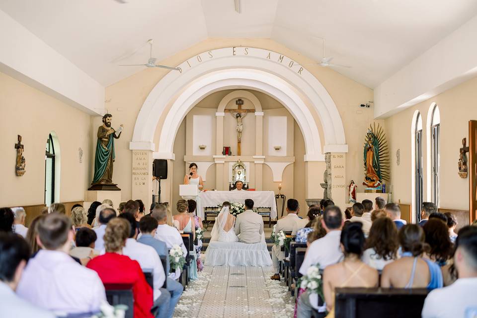Ceremonia en iglesia