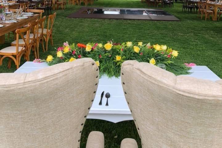 Decoración, pista y audio