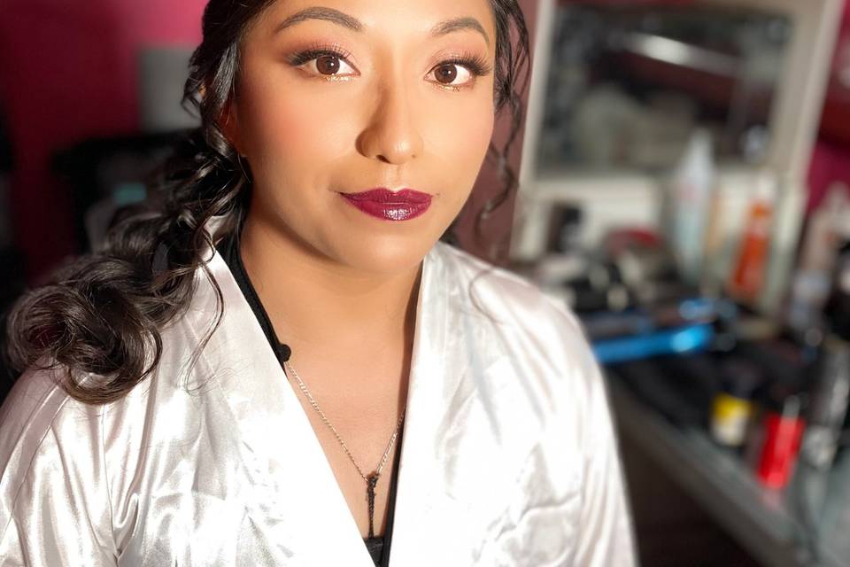 Maquillaje nupcial dia
