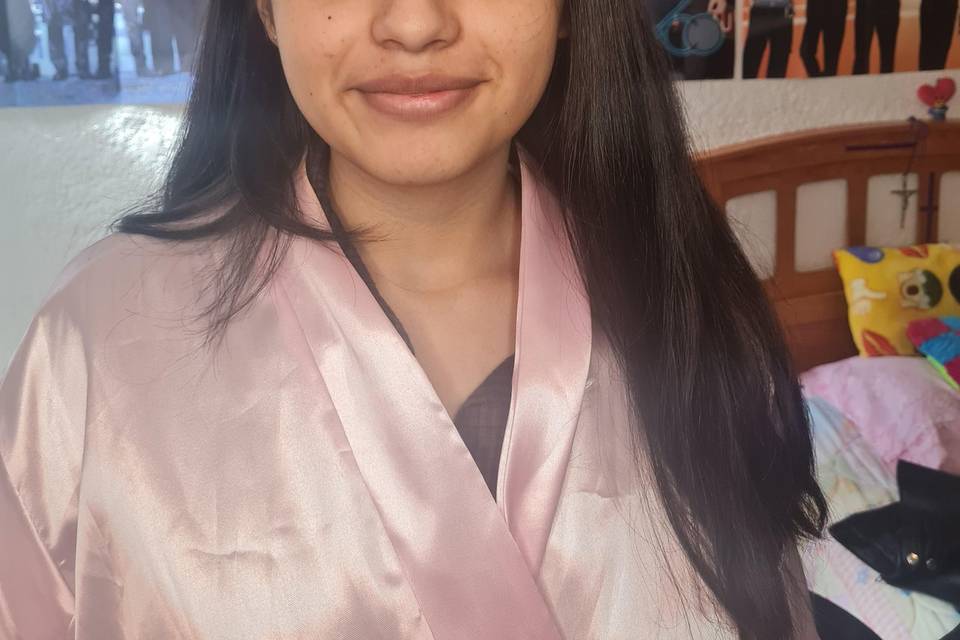Antes makeup