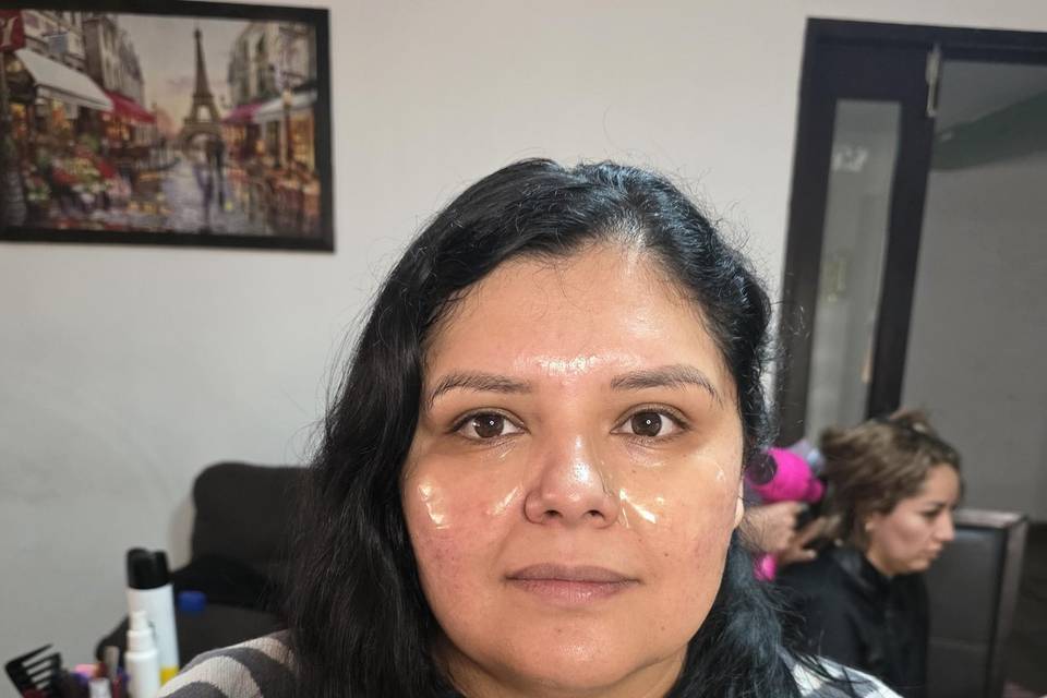 Makeup antes