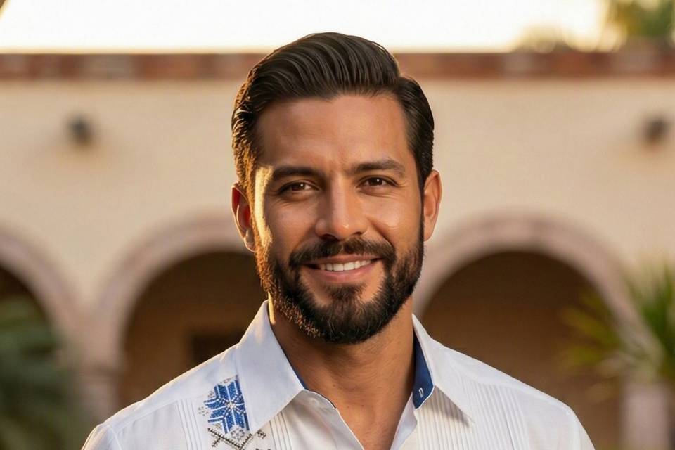 Guayabera Combinada