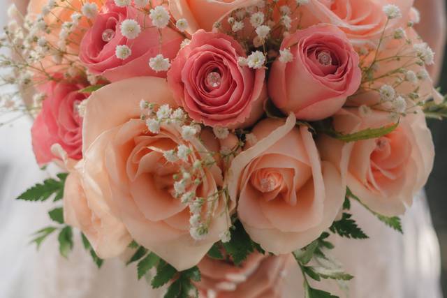 Bouquet clásico de rosas