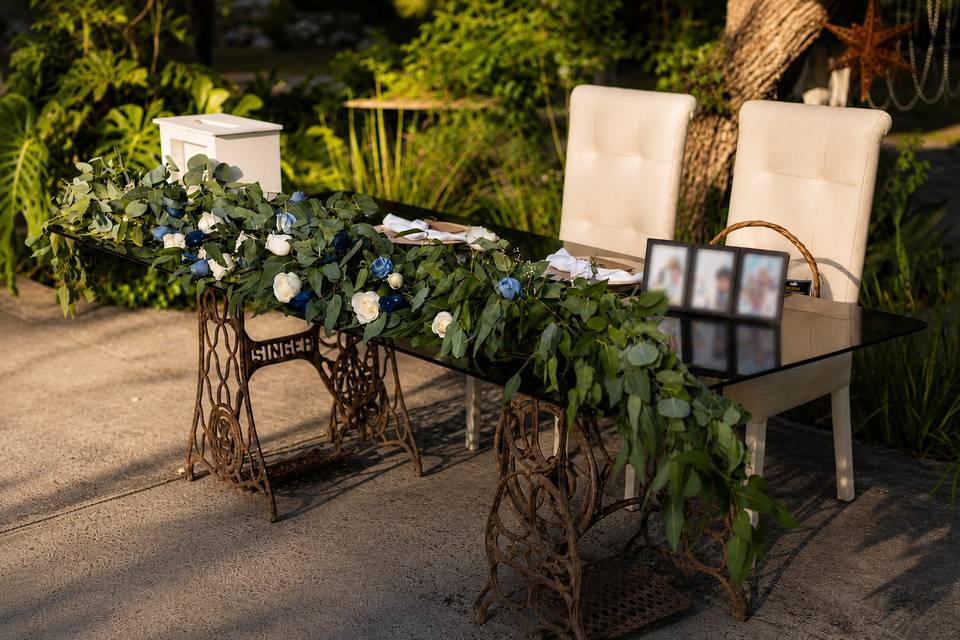 Centro de mesa elegante