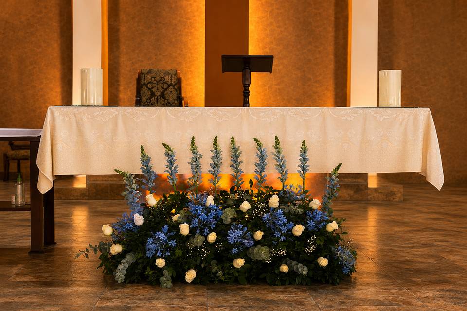 Altar principal de iglesia