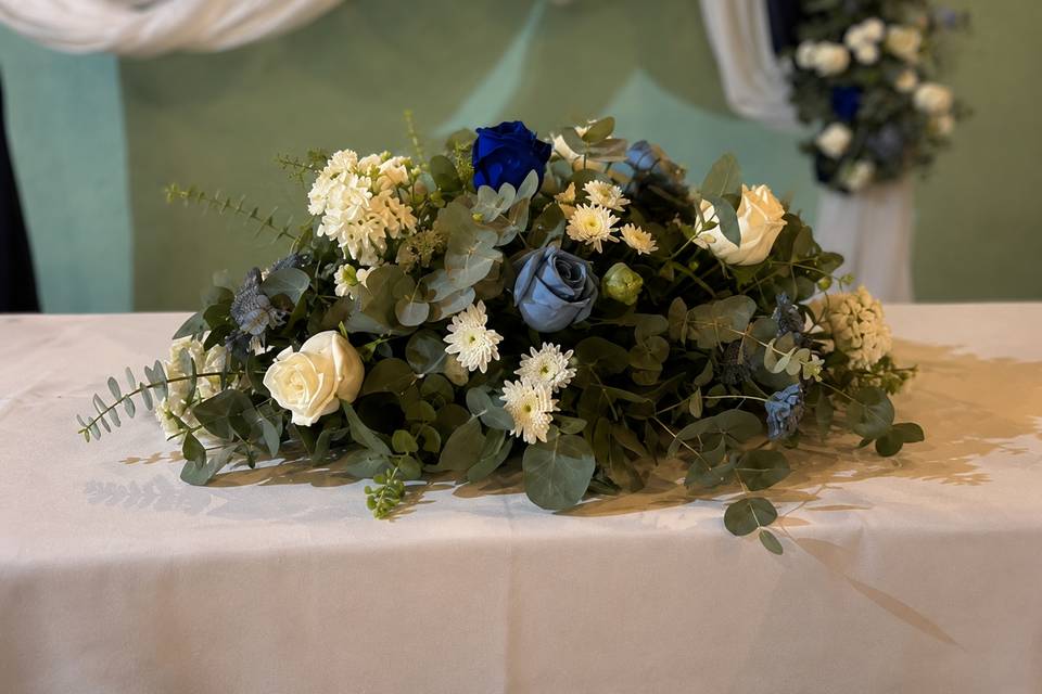 Mesa principal de novios