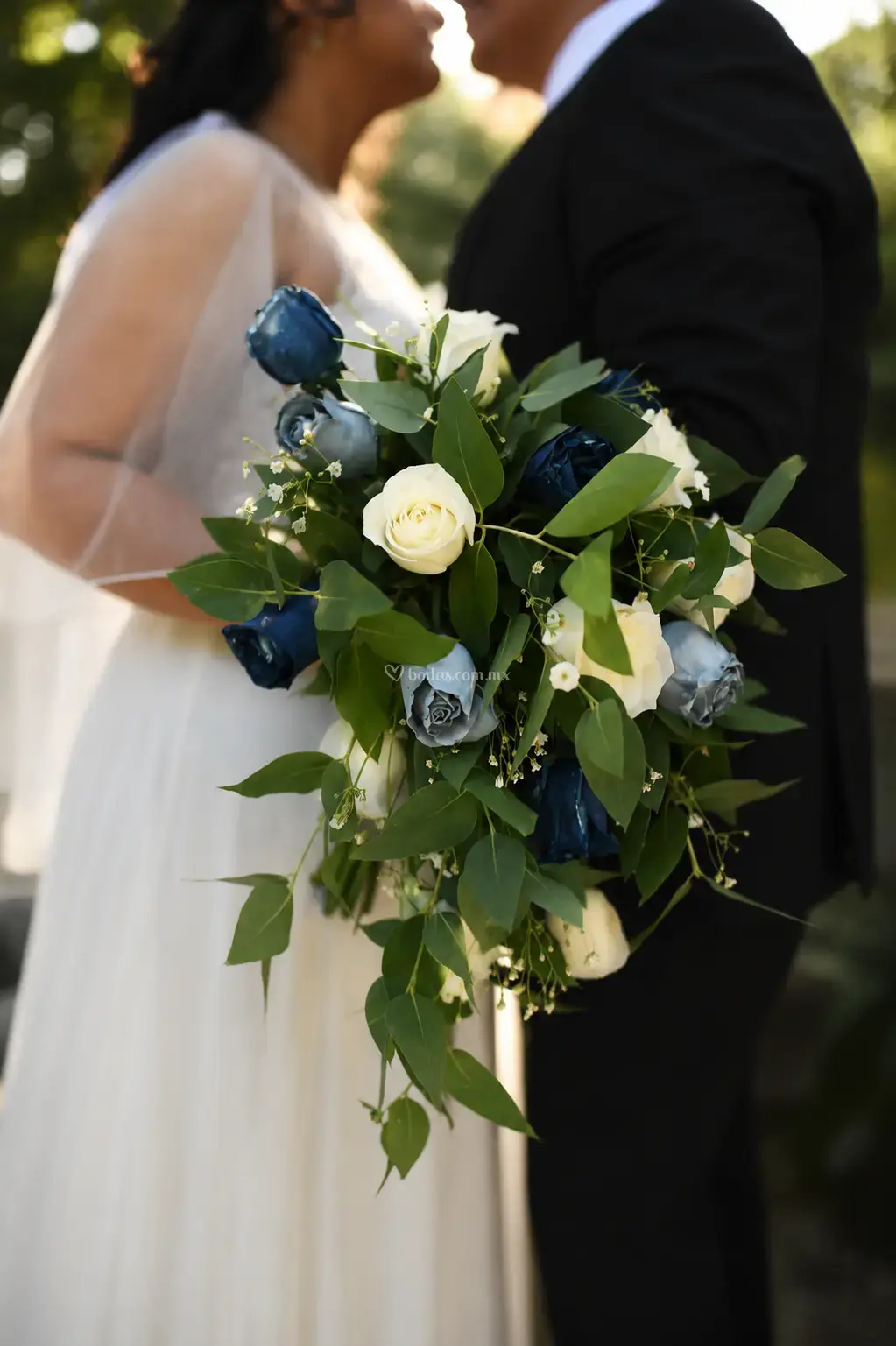 Ramo de novia personalizado en tonos suaves