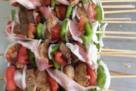 Brochetas mixtas
