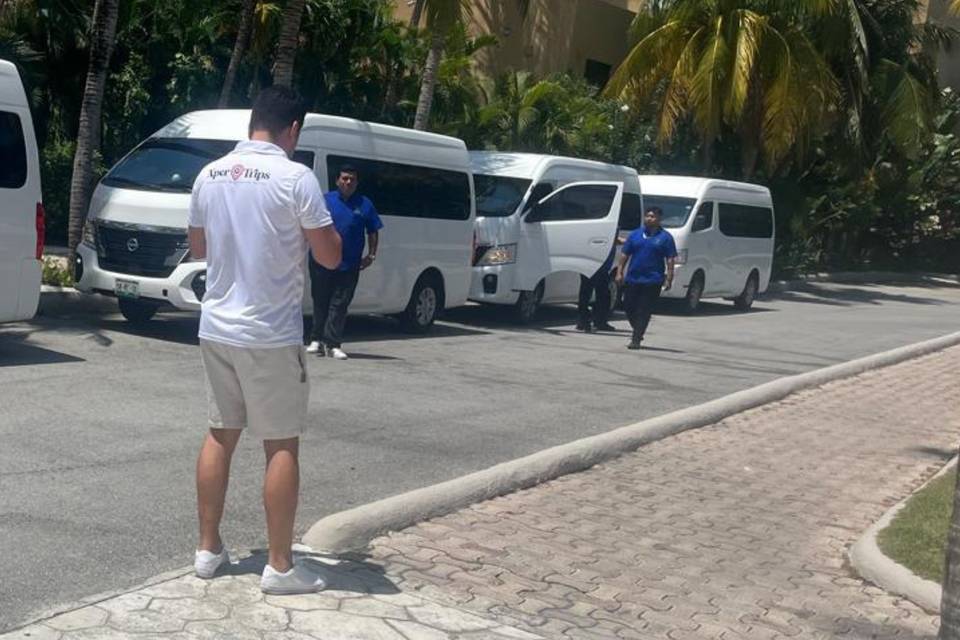 Flota de minibuses
