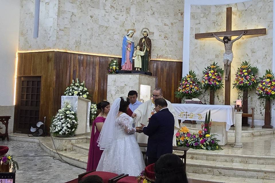 Boda Sagrada Familia