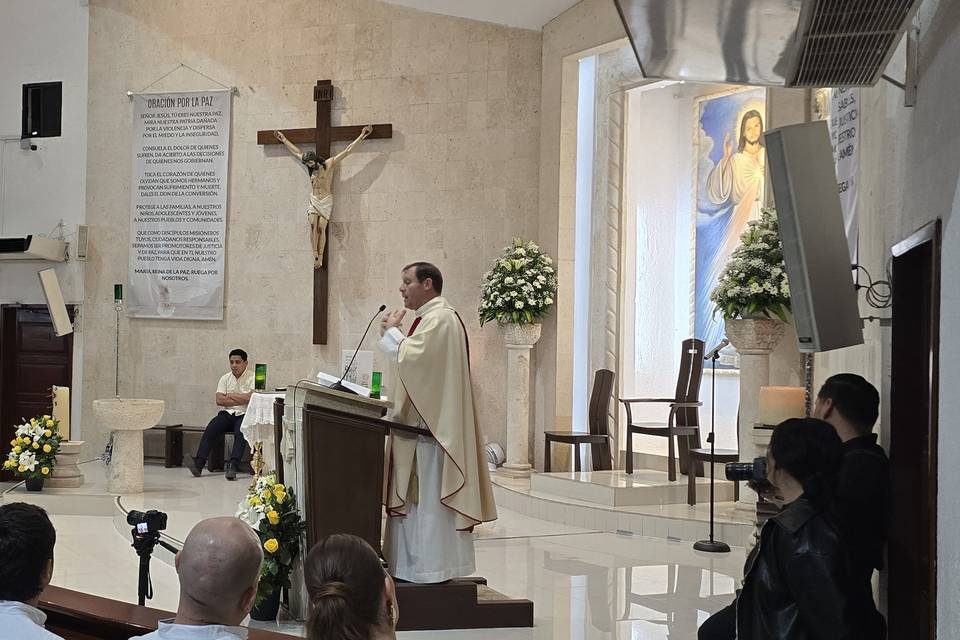 Boda en Divina Misericordia