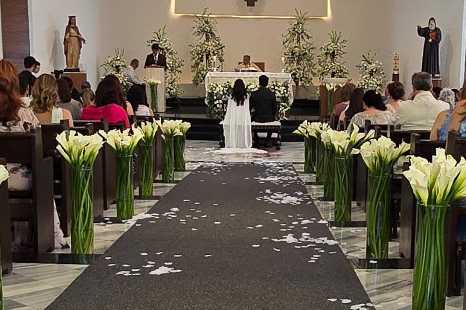 Boda en Ntra Sra de Libano