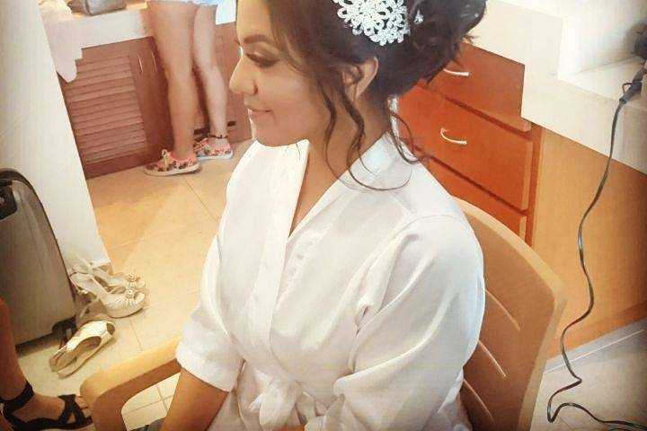 Bridal hairstyle