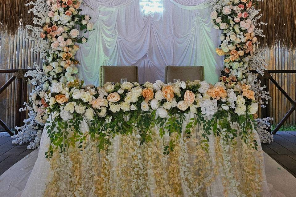 Mesa de novios