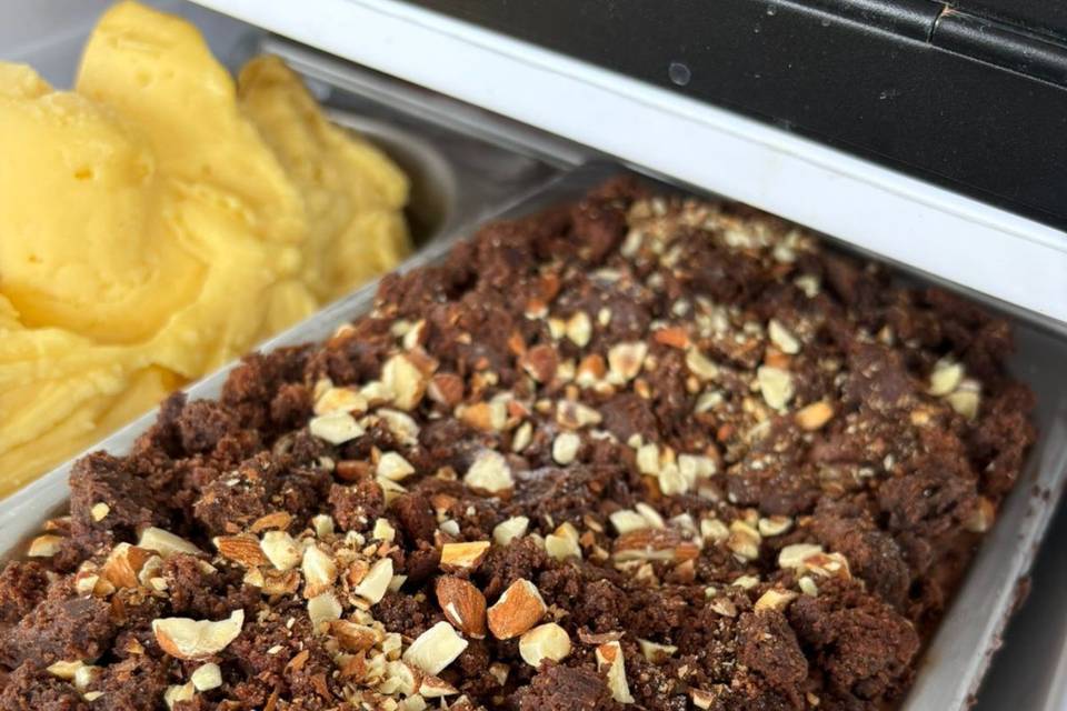 Extra chocolate brownie