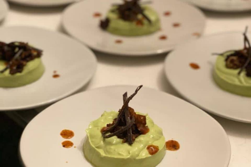 Mousse de aguacate