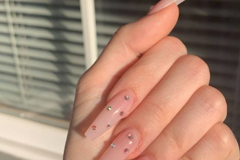 Uñas con decoración