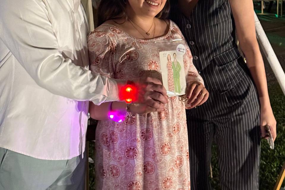 Foto con invitados
