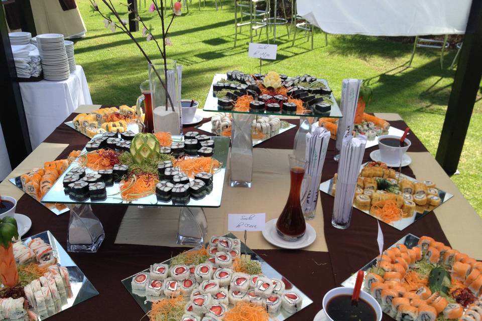 Buffet de sushis