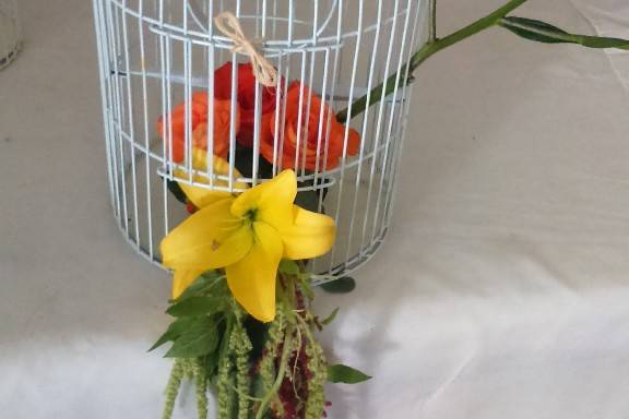 Decoración con jaulas