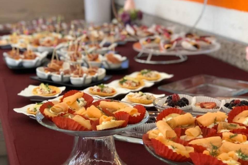 Canapés y bocadilos