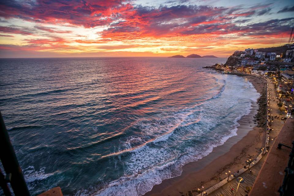 Vista a Playa Olas Altas
