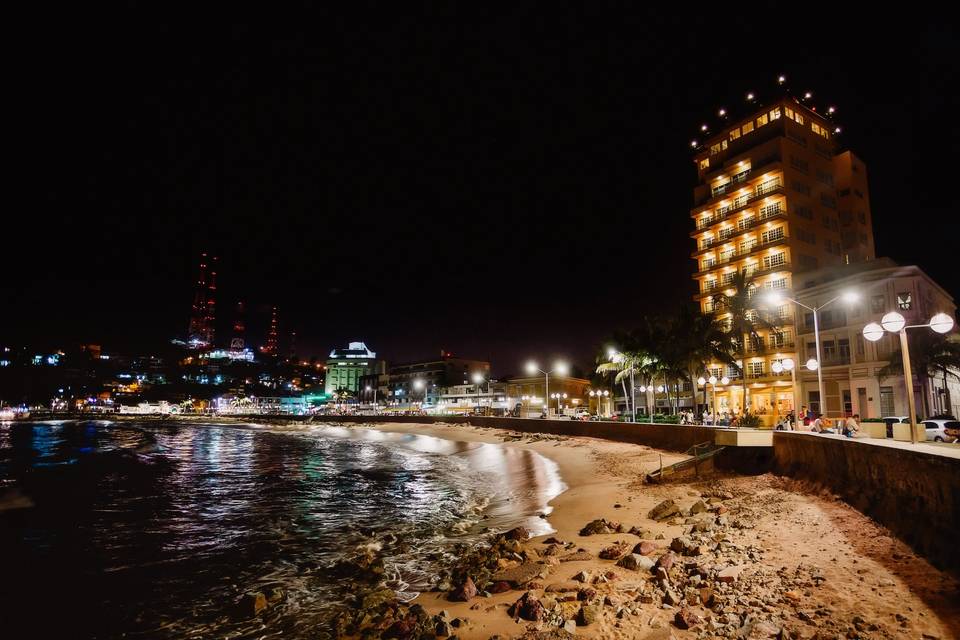 Panorámica de hotel