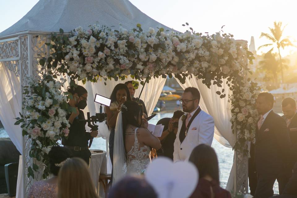 Boda en la playa