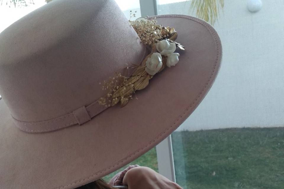 Sombrero para boda